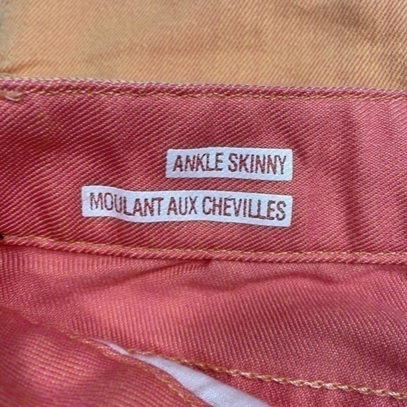 Mossimo Supply Co. | Peach Ankle Skinny Jeans - Picture 4 of 5